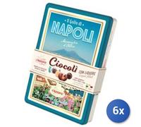 6x Multipack Crispo Confetti Cioccolato Assortiti Napoli In Latta Gr 200