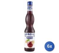 6x Multipack Fabbri Sciroppo Amarena Ml 560