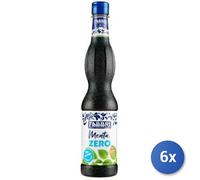 6x Multipack Fabbri Sciroppo Zero Menta Ml 560