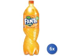 6x Multipack Fanta Aranciata Lt 1,5 Dolce Bottiglia Singola