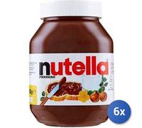 6x Multipack Ferrero Nutella Vaso Gr 950