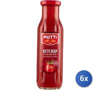 6x Multipack Ketchup Mutti Di Pomodoro Ml 300 Vetro