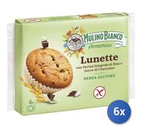 6x Multipack Mulino Bianco Lunette Gluten Free Gr 140