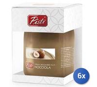 6x Multipack Pistì Crema Di Nocciola Vaso Gr 600