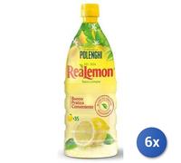 6x Multipack Polenghi Succo Di Limone Lt 1 Pet