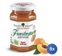 6x Multipack Rigoni Confettura Bio Gr 250 SENZA ZUCCHERO Albicocca