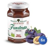 6x Multipack Rigoni Confettura Bio Gr 250 SENZA ZUCCHERO Prugne