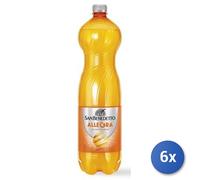 6x Multipack San Benedetto Aranciata Lt 1.5 Bottiglia