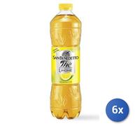 6x Multipack San Benedetto The Bottiglia Limone Lt 1.5