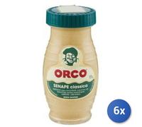 6x Multipack Senape Orco Dolce Vaso Gr 135