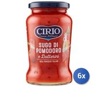 6x Multipack Sugo Cirio Pomodoro Datterino Gr 350