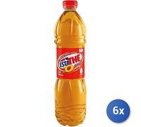 6x Multipack The Estathe Bottiglia Pesca Lt 1.5