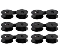 6x Nastro Gruppo 1 Poly Nero Triumph-Adler Junior 1 2 3 10 12 20 30 OLYMPIA