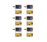 6X NerdMiner, Miner per Criptovalute Bitcoin Solo Lottery con Display Intelligente da 2,8 Pollici e Harshrate 1030KH/S Aggiornato
