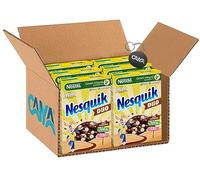 6X Nesquik Duo Cereali Integrali Palline Doppio Gusto al Cacao e Cioccolato Bianco 325g [CAIYA® BOX da 6 Confezioni]