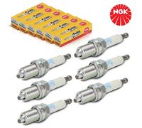 6X NGK BKR5EK 7956 Candela per Opel Corsa Astra Renault Clio Peugeot Citroën