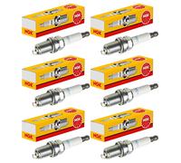 6X NGK Candele Accensione Nickel Compatibili Per Chrysler Voyager II ES 3.3I