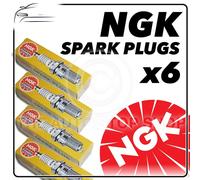 6x NGK Candele Parte Numero BR8ES Azione N° 5422 Nuovo Originale