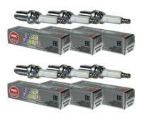 6X NGK Laser Iridium Premium Candele 96209 Tipo SIZFR6B8EG Candele