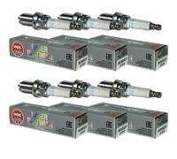 6X NGK Laser Platinum Premium Candele 3199 Tipo BKR6EQUP Candele