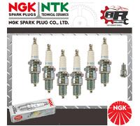 6x NGK Platino Candele Accensione Per Alfa 75 3.0 Con Gatto