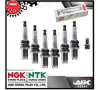 6x NUOVI Candele NGK Platinum Spark Plug - Part No. BKR6EQUP 6pz