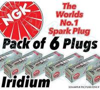 6x Nuovo Ngk Laser Iridium Candele - Parte N° IFR5N10 Azione N° 7866 6pk