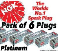 6x Nuovo Ngk Platino Candele - Parte N° PFR7H-10 Azione Nessun 3978 6pk Candele