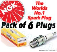 6x Nuovo Ngk Ricambio Candele - Parte N° BM6F Azione N° 6221 6pk Candele