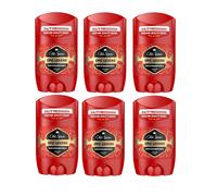 6x Old Spice Epic Legend Deodorante Solido Stick per Uomo 0% Alluminio 6x50ml