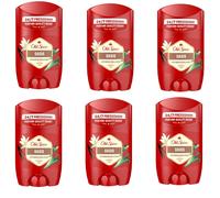 6x Old Spice Oasis Deodorante Solido Stick per Uomo 6x50ml