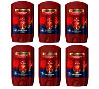 6x Old Spice Tomorrowland deodorante solido stick per uomo 6x50 ml