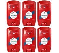 6x Old Spice Whitewater Deodorante Solido Stick per Uomo 6x50ml