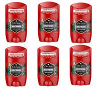 6x Old Spice Wolfthorn Deodorante Solido Stick per Uomo 6x50ml VERSIONE UE