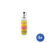6x Oliere Home modello betty in vetro e metallo dotata di Dosatori