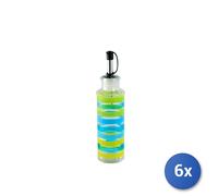 6x Oliere Home modello Ketty in vetro e metallo dotata di Dosatori