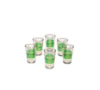 6x Oriente Bicchiere di Tè Marrakech Verde - 6er Set