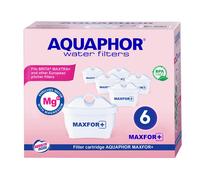 6X ORIGINAL AQUAPHOR Cartucce Filtranti MAXFOR+ Mg Magnesio, Senza BPA, 200L