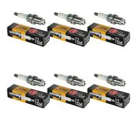 6X Original NGK Candela 4388 V-Line 20 Tipo BKR6EK Candela