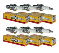 6X Original NGK Candele 2611 Tipo B9ES Per Fiat 850 Spider Candele