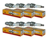 6X Original NGK Candele 2789 Tipo BKUR5ET Mercedes Per VW Candele