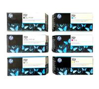 6x Originale Inchiostro HP Designjet T930 T1500 T1530 T2530 / N.727 Da 300ml Set