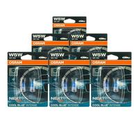6X OSRAM COOL BLUE INTENSE W5W DUOPack Lampadine 12V W21X95D