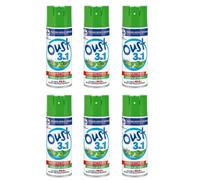 6x OUST 3 in 1 Spray Disinfet. Elimina Odori superfici e ambiente 400ml