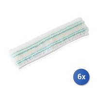 6x Panno lava vetri Leifheit 51164 WINDOW WASHER Ricambio M