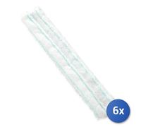 6x Panno per lavavetri Leifheit, modello 51325 WINDOW FRAME CLEANER Ricambio, e
