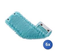 6x Panno per pavimenti Leifheit, modello 55330 CLEAN TWIST COMBI Dry Static per