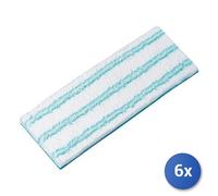 6x Panno per pavimento Leifheit Picobello M Micro Duo, modello 56610, per una