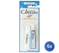 6x Pasta Capitano Spazzolino Viaggio + Dentifricio