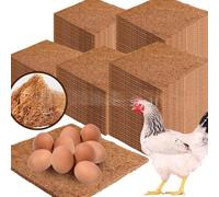 6x per cuscinetti per nido della casa di per le bocche di pollame traspirabili